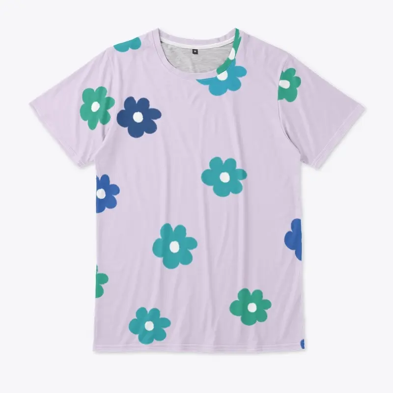 T shirt Flower Design