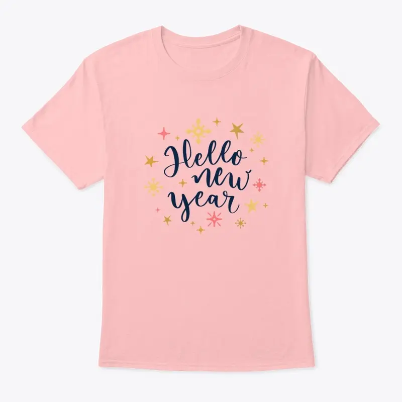 T shirt Hello New Year